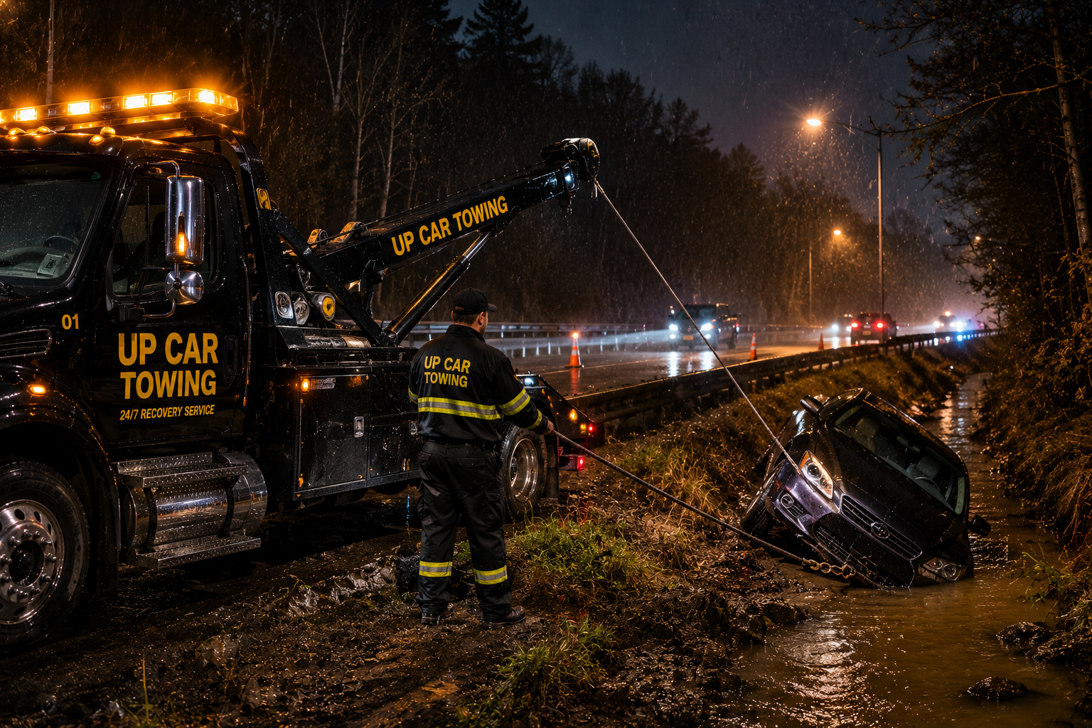 Winch-Out Recovery